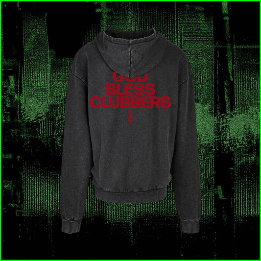 God Bless Faded Hoodie