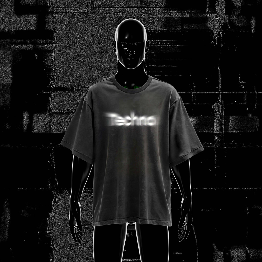 Faded Techno Tee