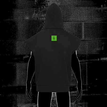 Techno Sleeveless Hoodie
