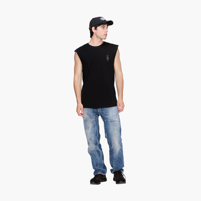 Embroidered Logo Vest