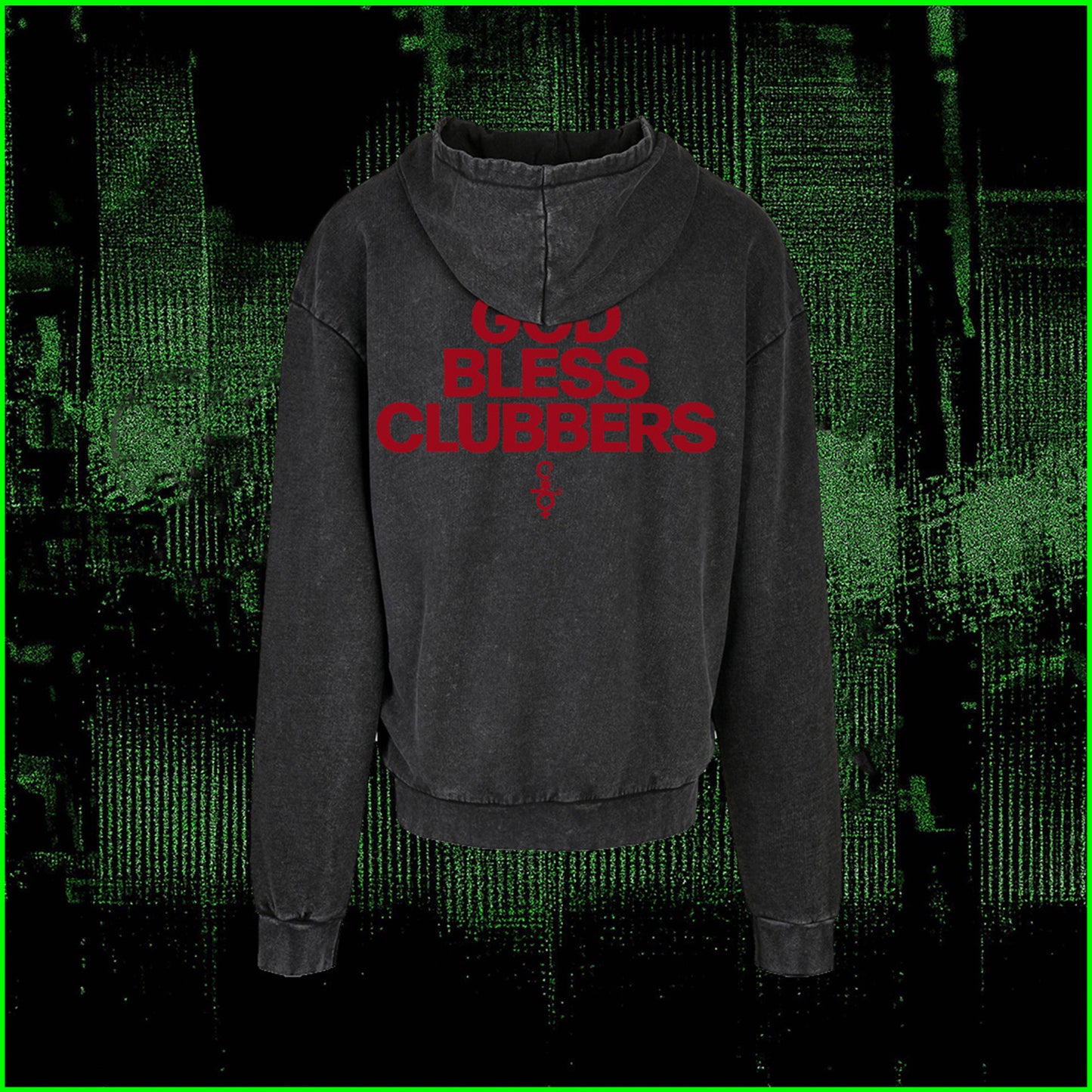 God Bless Faded Hoodie