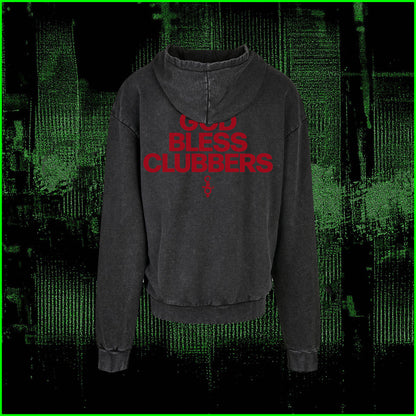 God Bless Faded Hoodie