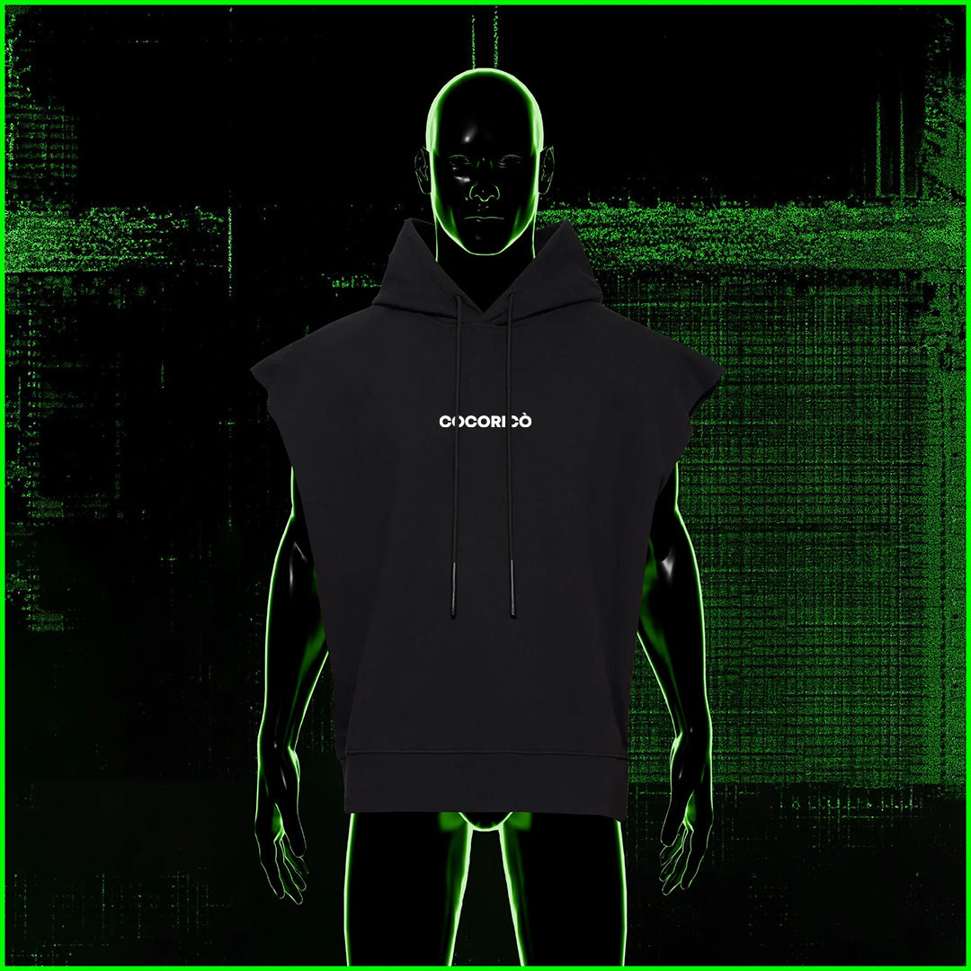 909 Sleeveles Hoodie